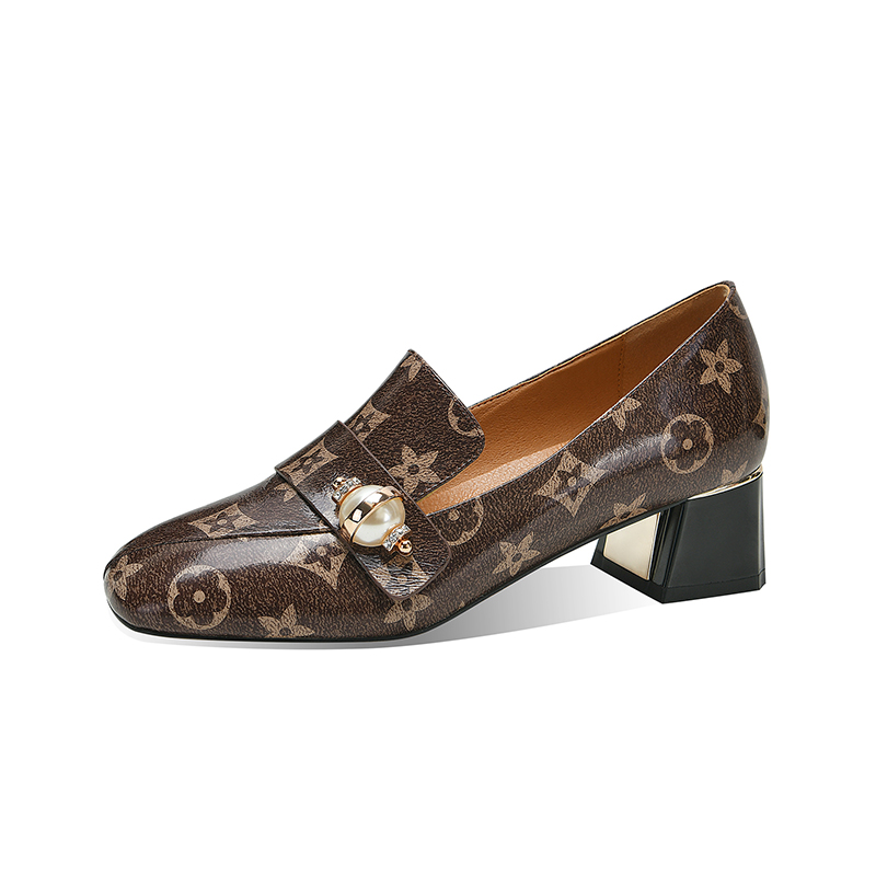 202412121732368492024121217323684912_750.jpg Deep Mouth Flat Shoes in Dark Brown